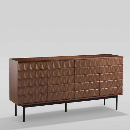 Arden 3D Textured Sideboard-Fullstarlighting