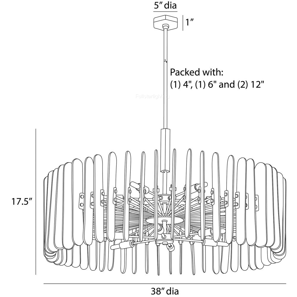 Klaulls Large Chandelier