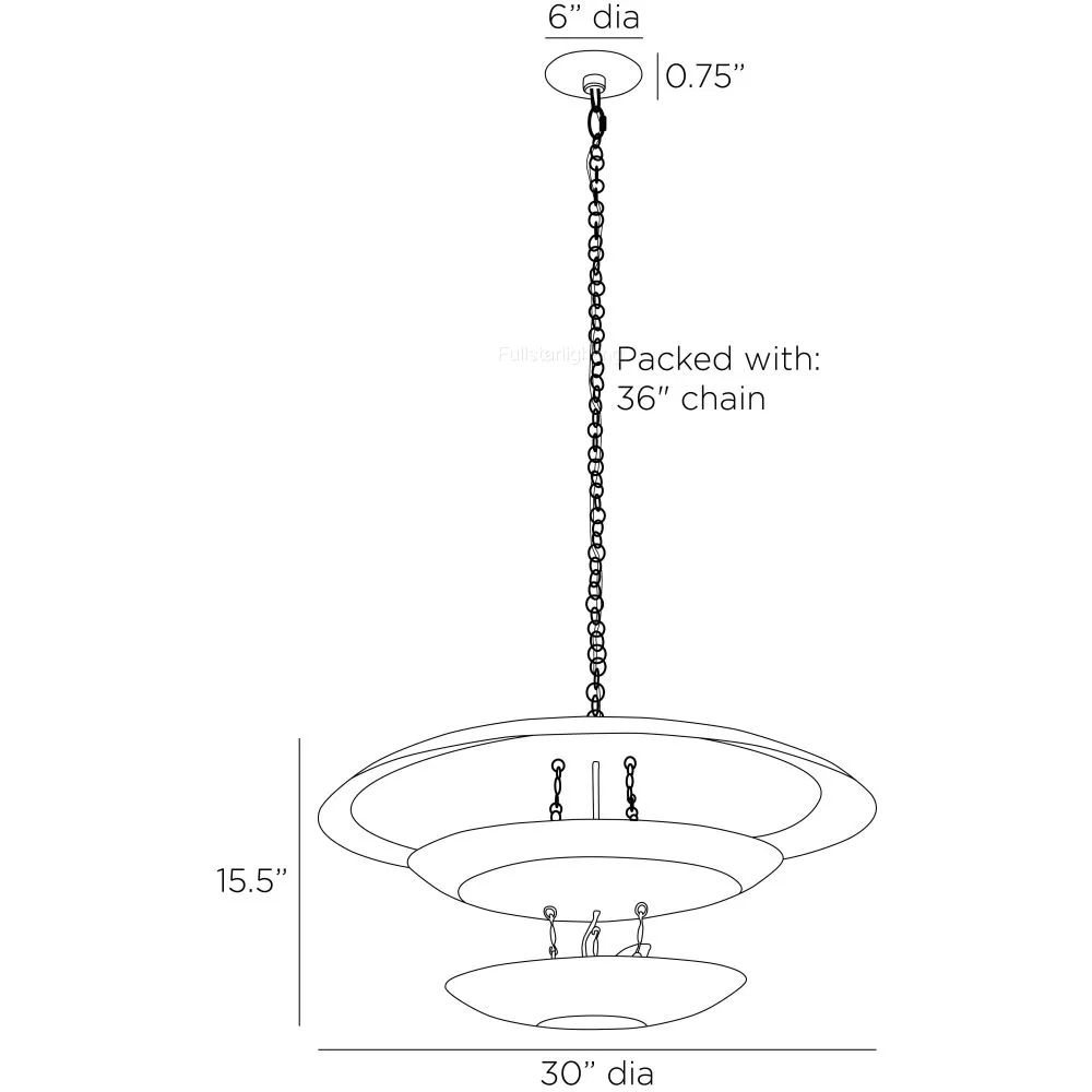 Florkllo Chandelier-Fullstarlighting
