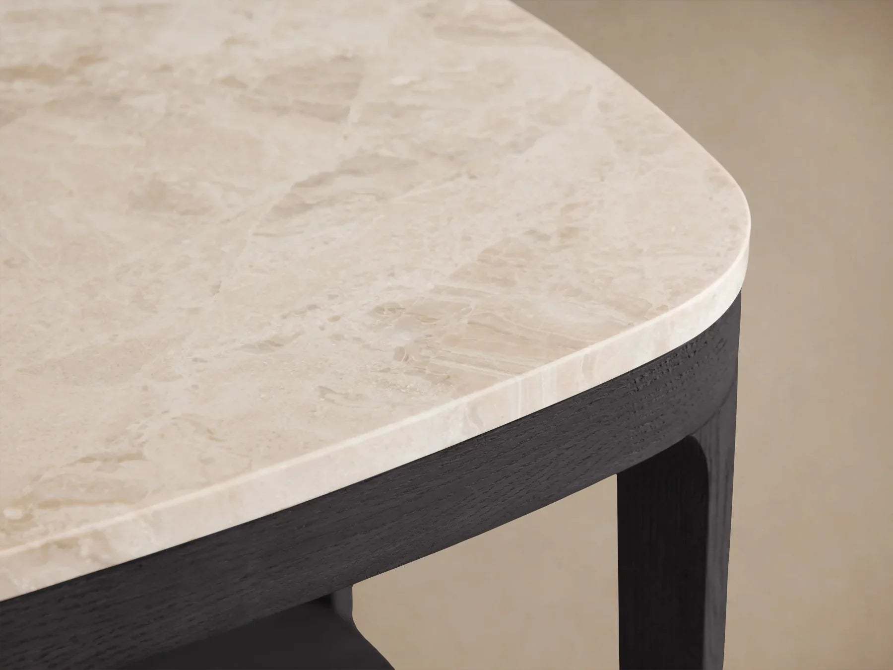 Danny 18" End Table Oak with Marble Top Modern Living Furniture