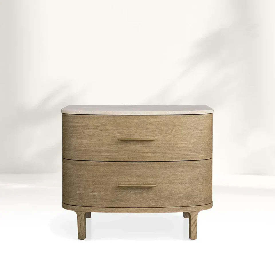 Danny Closed Nightstand,guest room statement bedside table