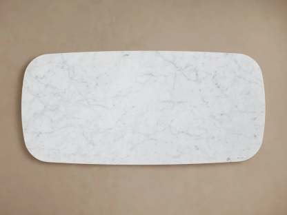Danny Coffee Table Oak with Marble Top Modern Living Furniture