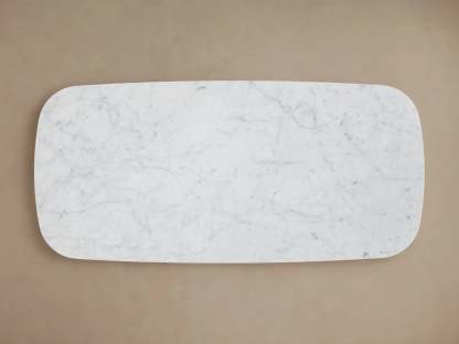 Danny Coffee Table Oak with Marble Top Modern Living Furniture