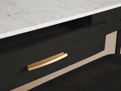 Danny Console Table Oak with Marble Top Rectangular Living Furniture