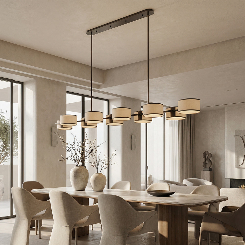 Daphna Linear Chandelier-Fullstarlighting