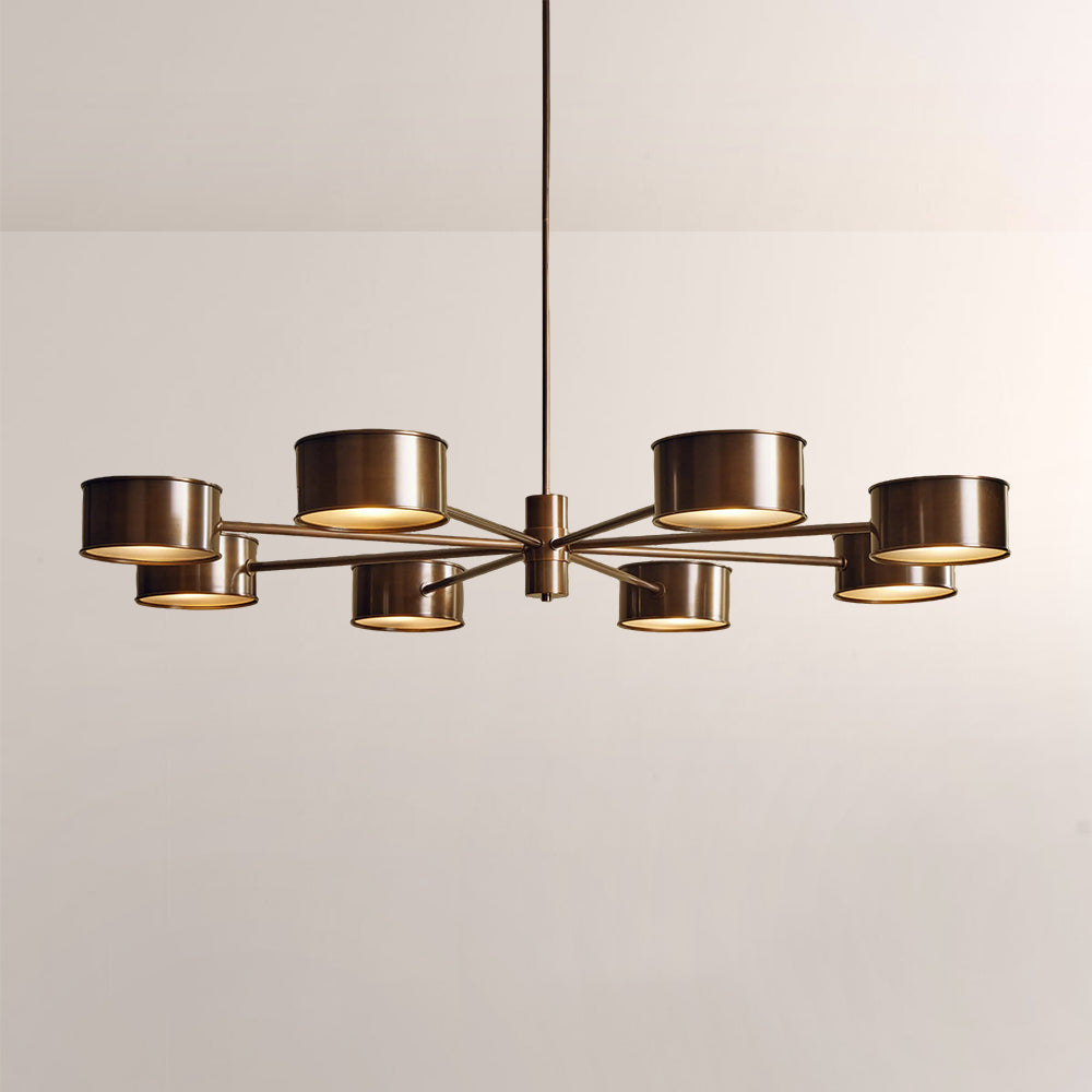 Daphna Metal Round Chandelier