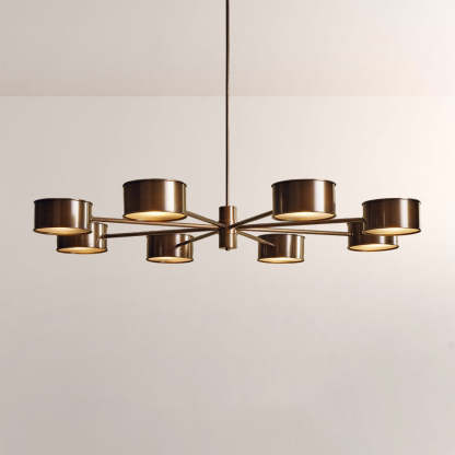 Daphna Metal Round Chandelier