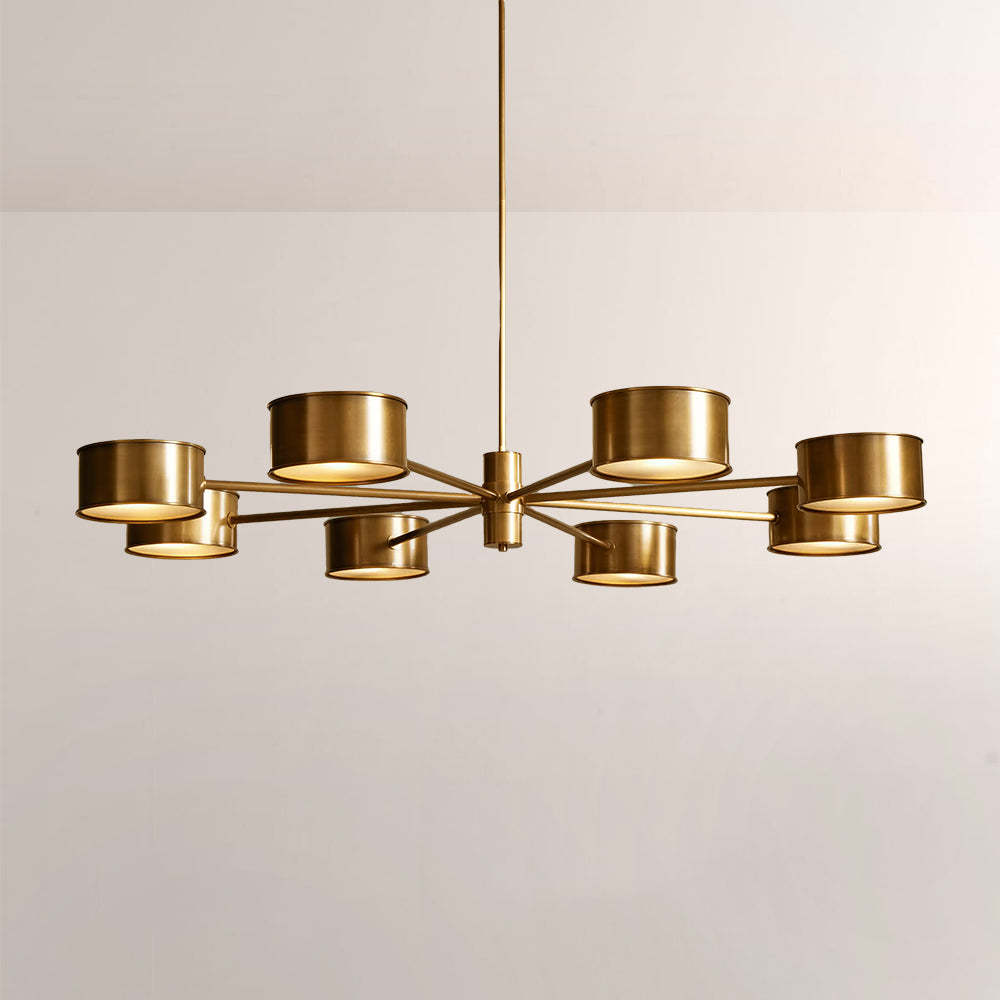 Daphna Metal Round Chandelier