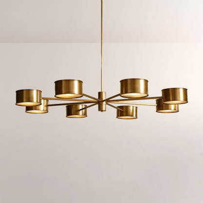 Daphna Metal Round Chandelier