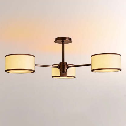 Daphna 3-Light Semi-Flush Mount-Fullstarlighting