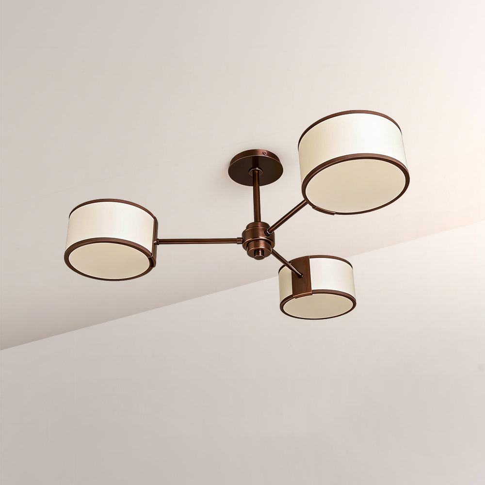 Daphna 3-Light Semi-Flush Mount-Fullstarlighting
