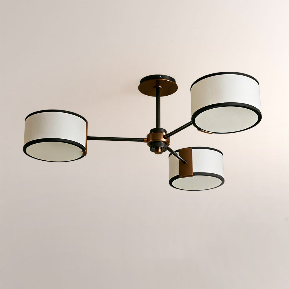 Daphna 3-Light Semi-Flush Mount