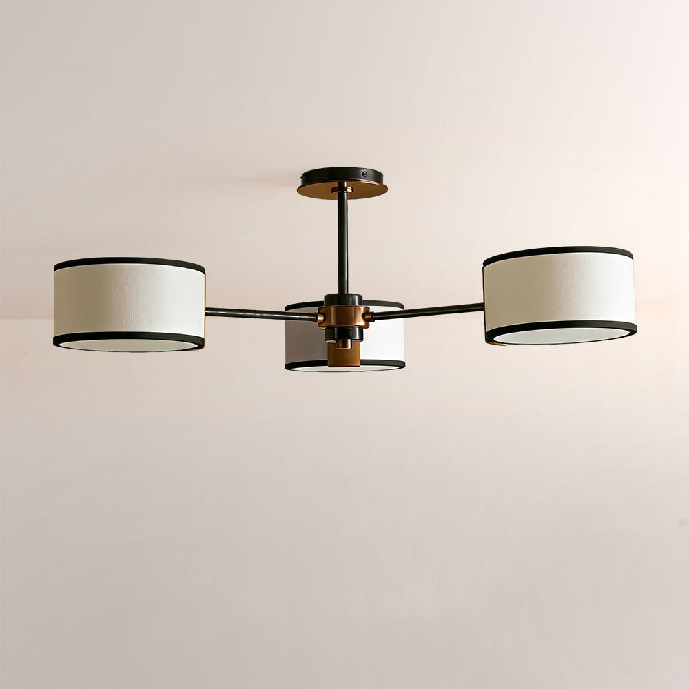 Daphna 3-Light Semi-Flush Mount-Fullstarlighting