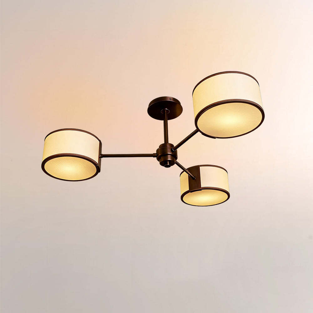 Daphna 3-Light Semi-Flush Mount