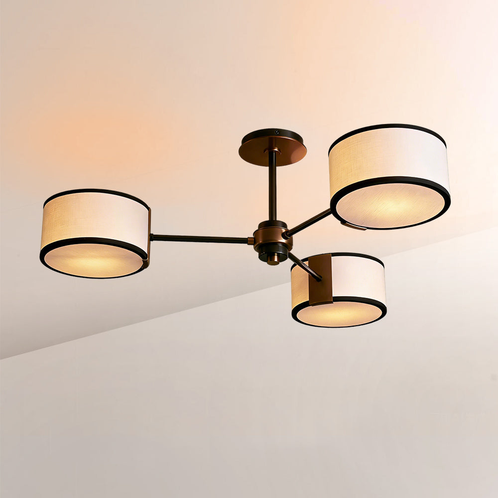 Daphna 3-Light Semi-Flush Mount-Fullstarlighting