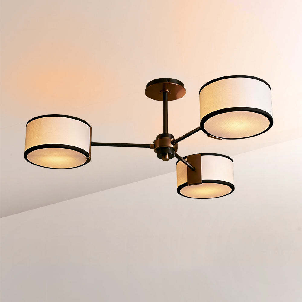 Daphna 3-Light Semi-Flush Mount
