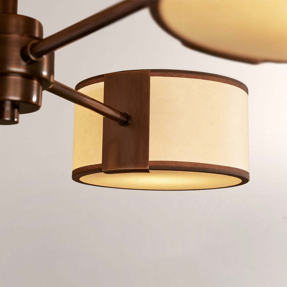 Daphna 3-Light Semi-Flush Mount-Fullstarlighting