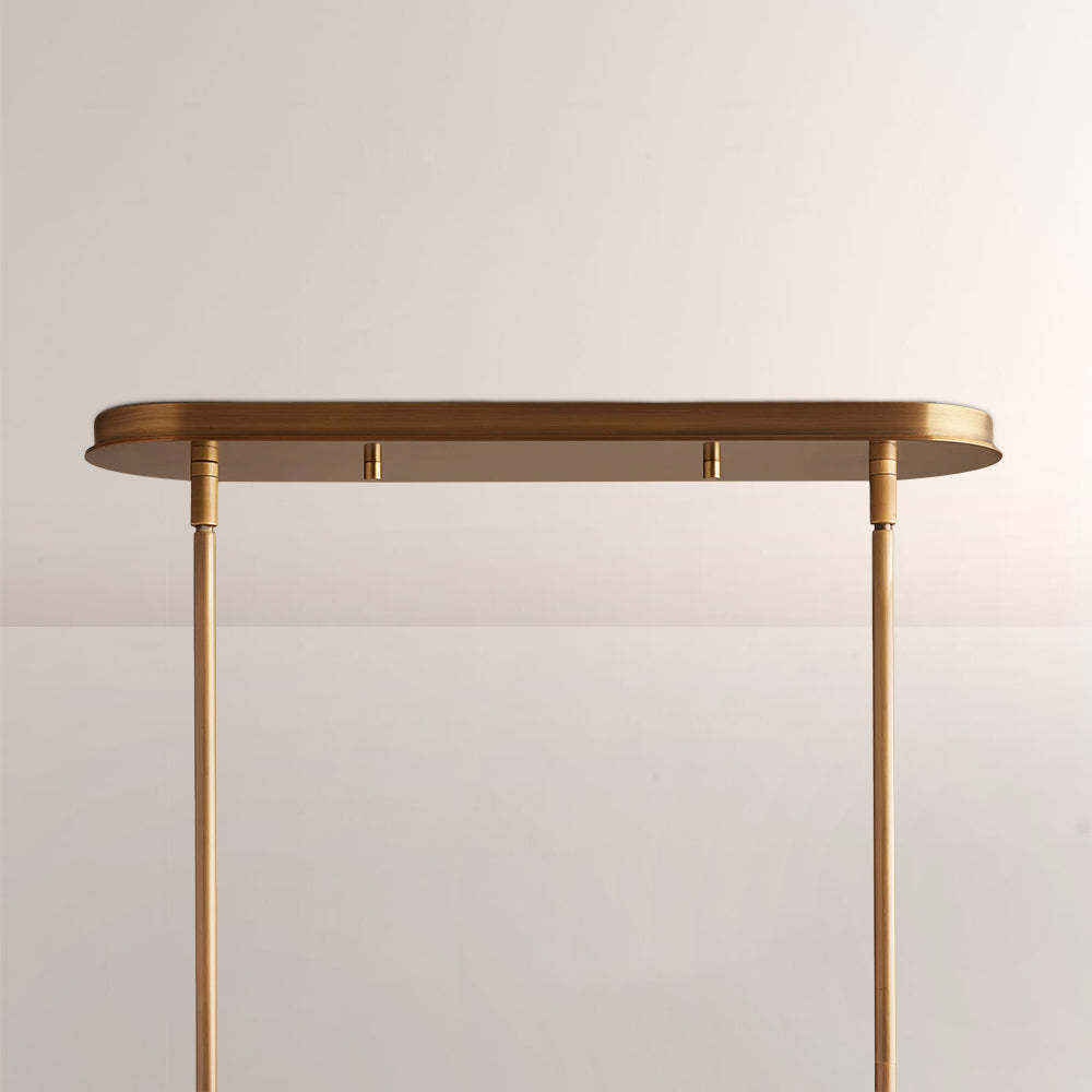 Daphna Linear Metal Drum Chandelier