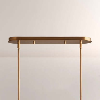 Daphna Linear Metal Drum Chandelier