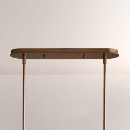 Daphna Linear Metal Drum Chandelier