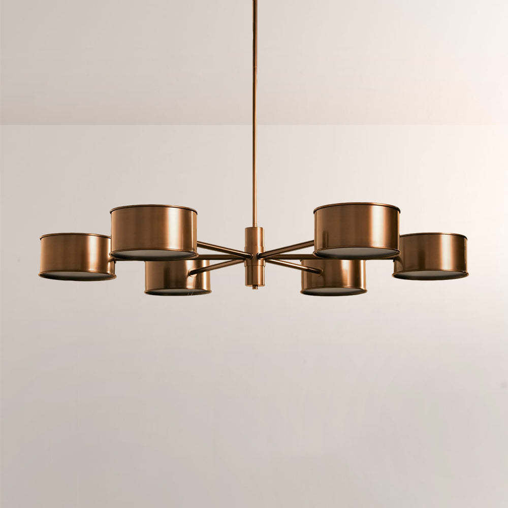 Daphna Metal Round Chandelier