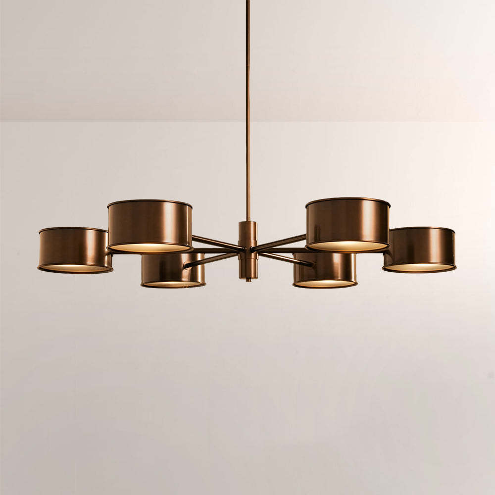 Daphna Metal Round Chandelier