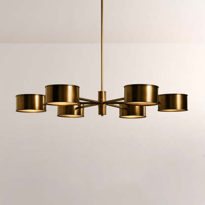 Daphna Metal Round Chandelier