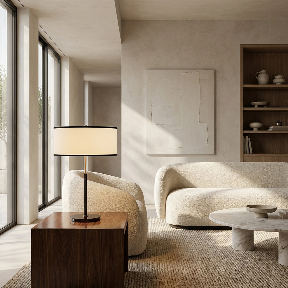 Daphna Single-Shade Table Lamp-Fullstarlighting