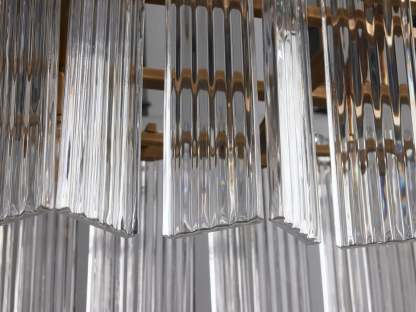 Delsie Oval Art Glass Chandelier 51''63''72''