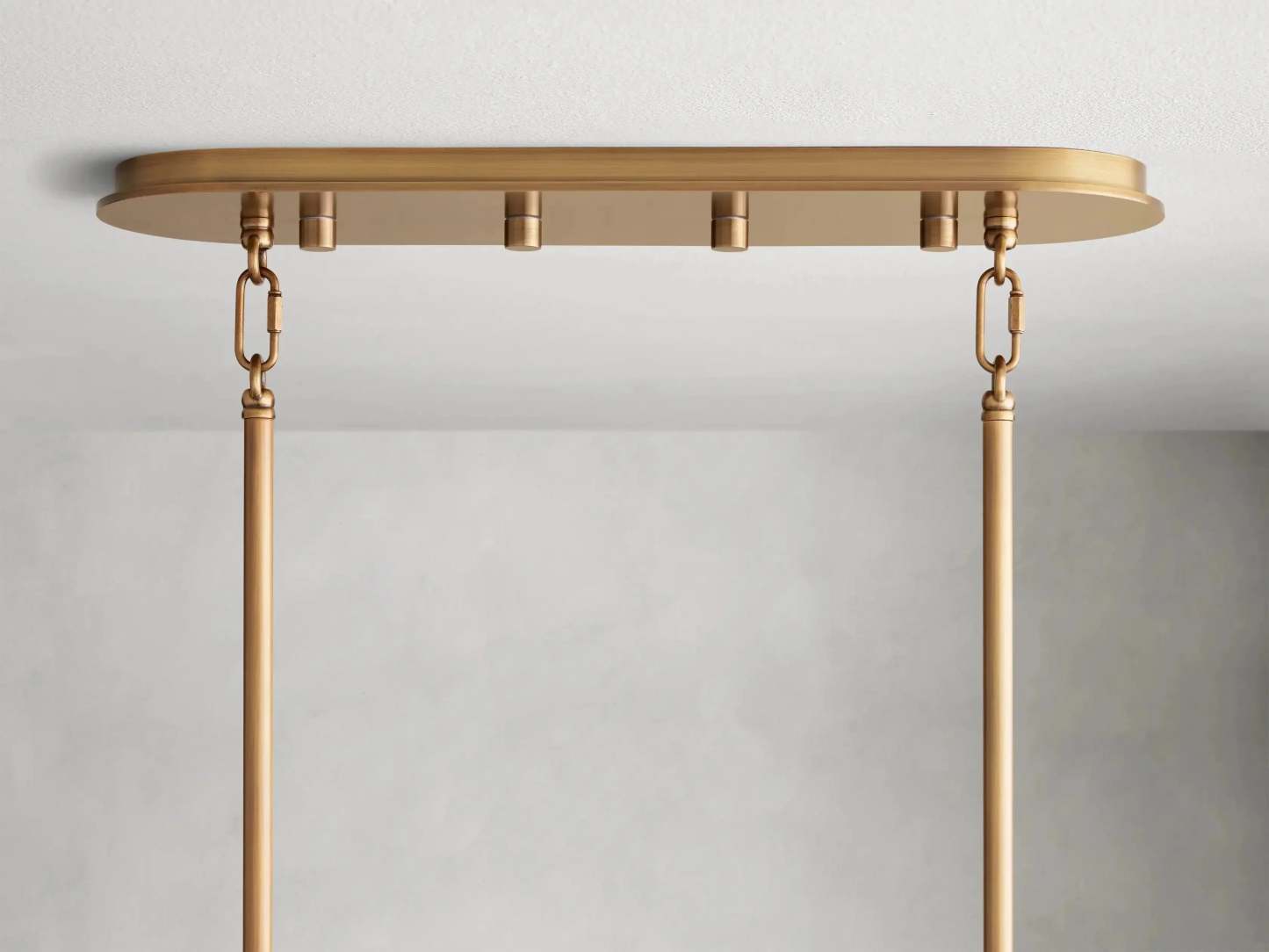 Delsie Oval Art Glass Chandelier 51''63''72''