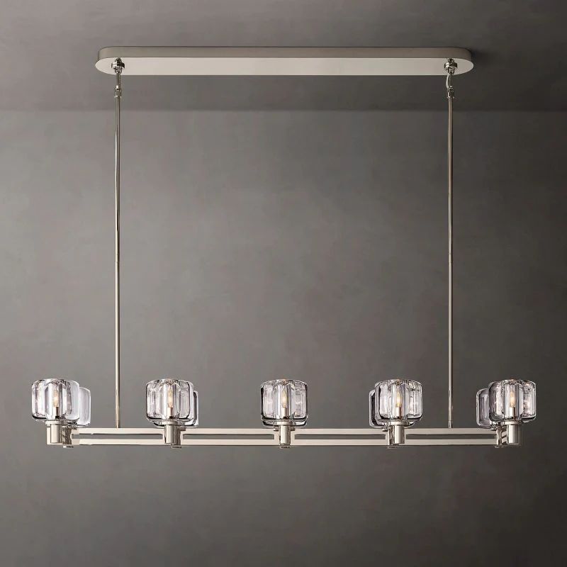 Demaret Double Linear Chandelier 54''