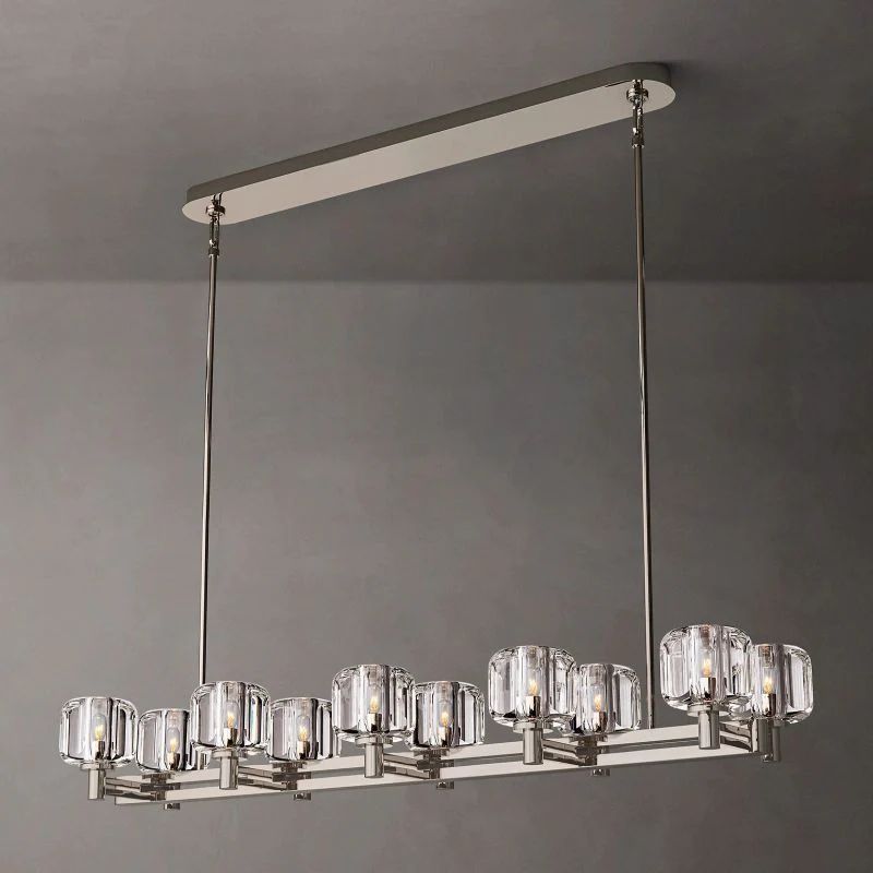 Demaret Double Linear Chandelier 54''-Fullstarlighting