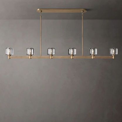 Demaret Linear Chandelier 72''-Fullstarlighting
