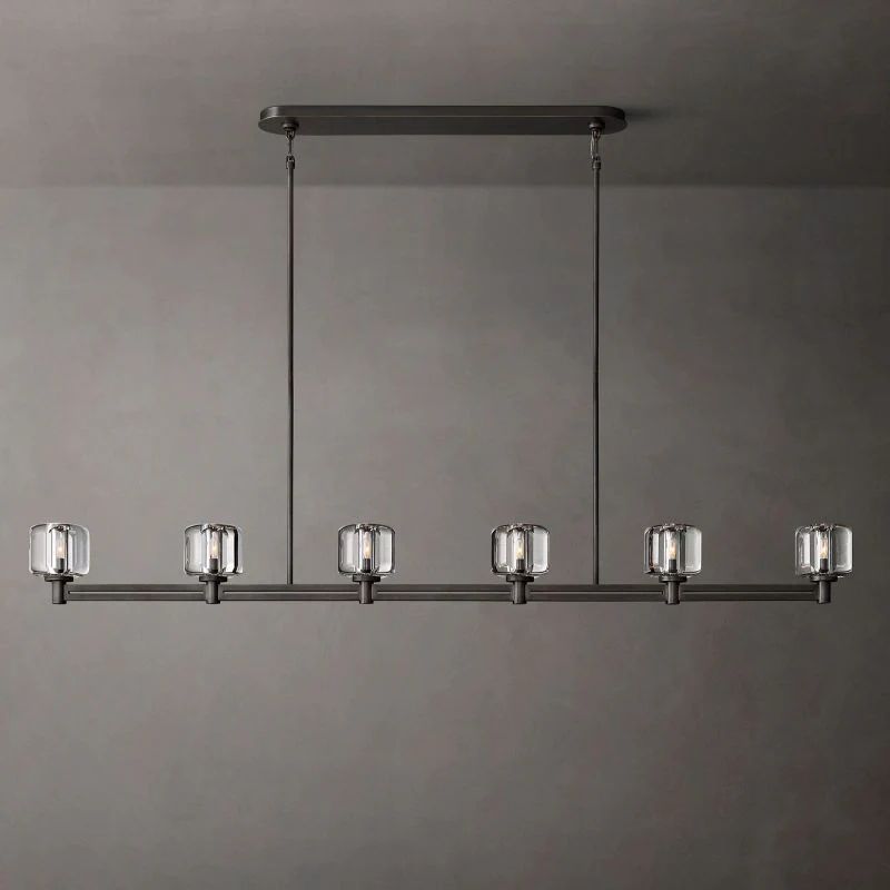 Demaret Linear Chandelier 72''-Fullstarlighting