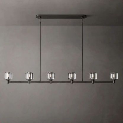 Demaret Linear Chandelier 72''-Fullstarlighting
