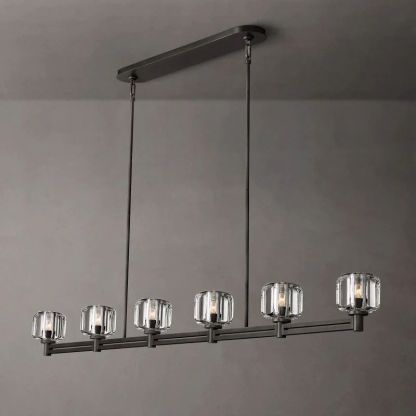 Demaret Linear Chandelier 72''-Fullstarlighting