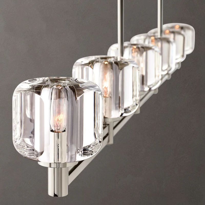 Demaret Linear Chandelier 72''-Fullstarlighting