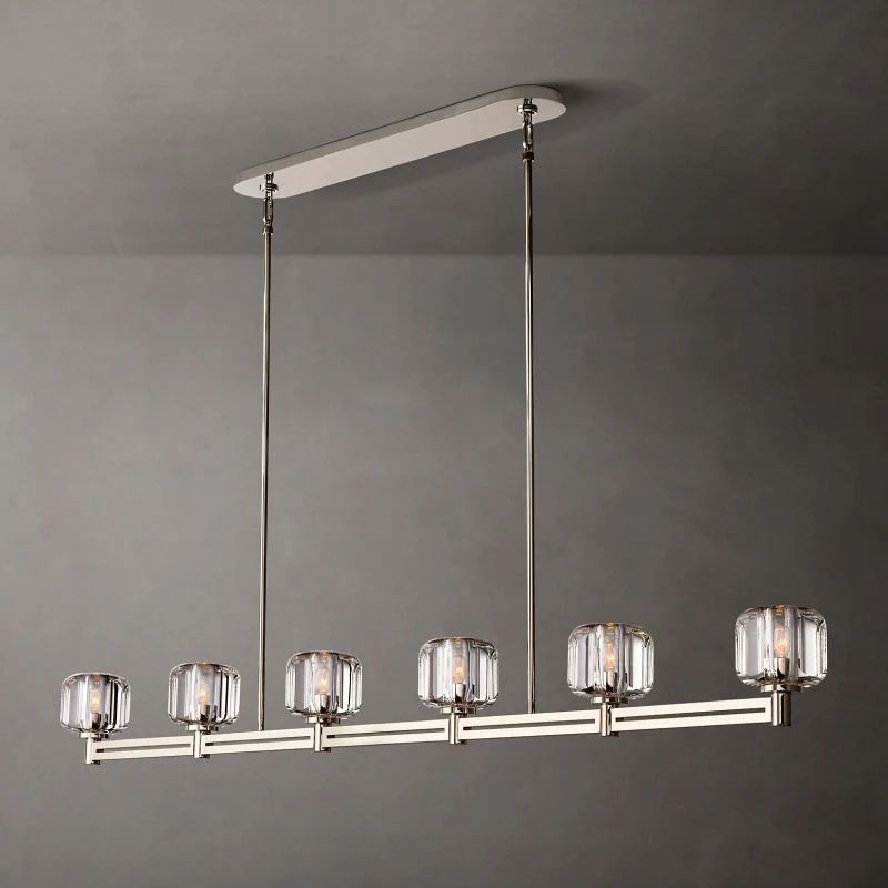 Demaret Linear Chandelier 72''-Fullstarlighting