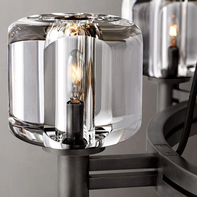 Demaret Round Chandelier 36''-Fullstarlighting