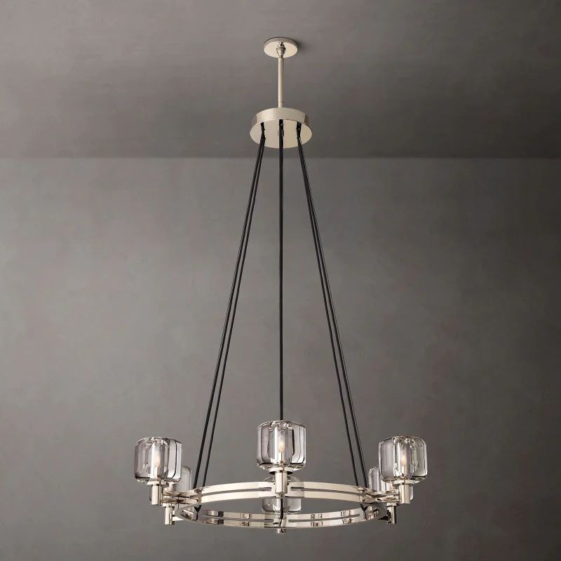 Demaret Round Chandelier 36''-Fullstarlighting