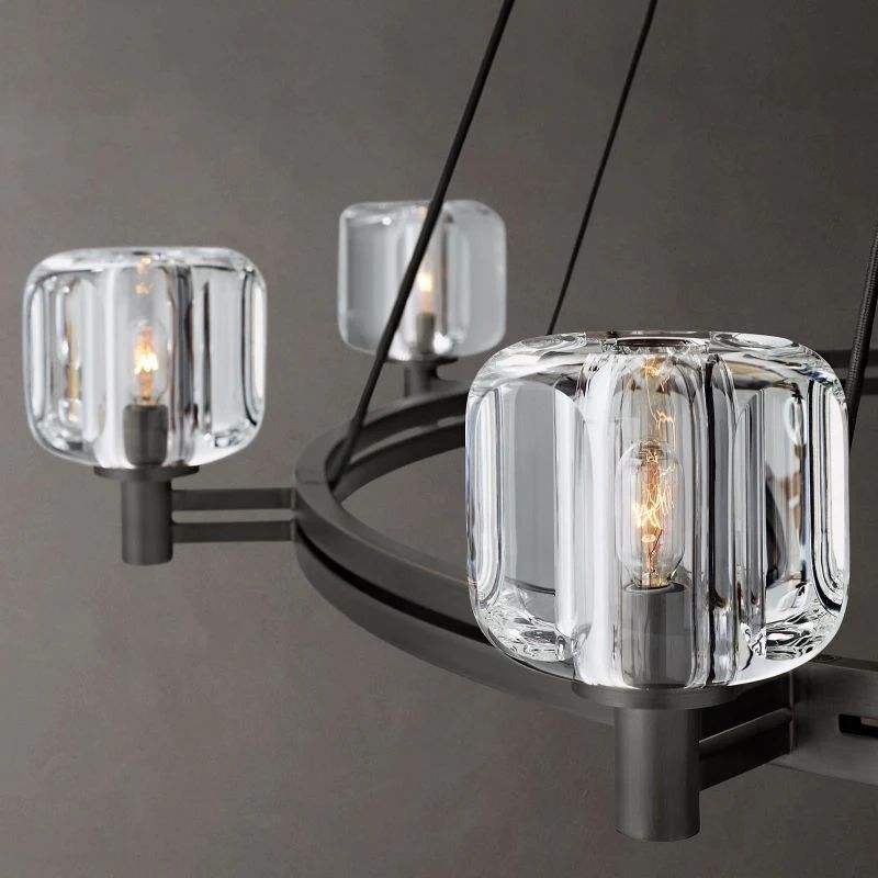 Demaret Round Chandelier 60''