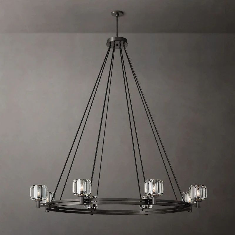 Demaret Round Chandelier 60''