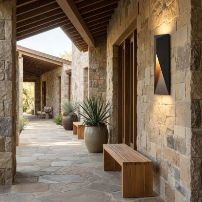 Deviln Outdoor Wall Sconce-Fullstarlighting
