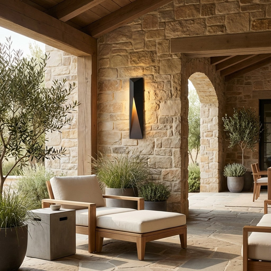 Deviln Outdoor Wall Sconce-Fullstarlighting