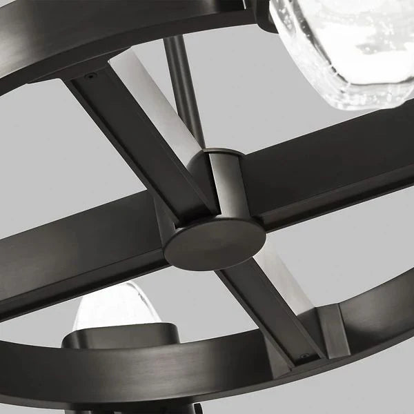 Dillon Led Round Chandelier 15"-Fullstarlighting