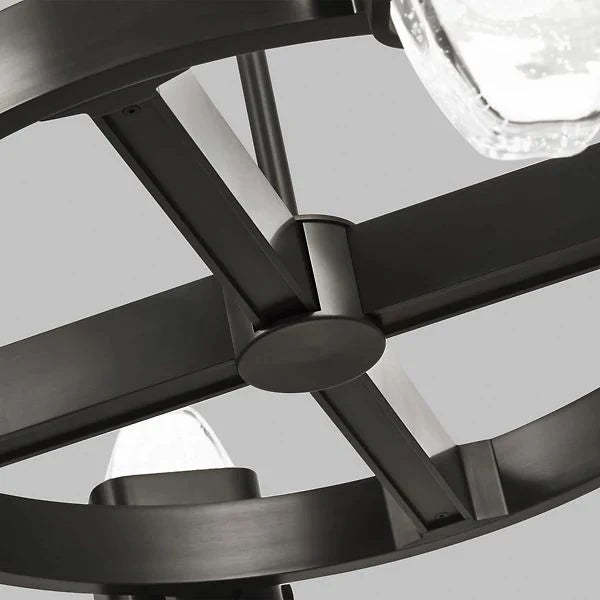 Dillon Led Round Chandelier 15"-Fullstarlighting