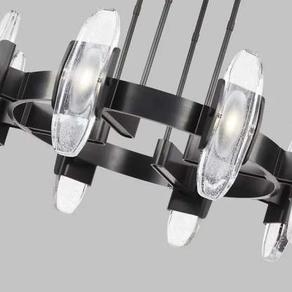 Dillon Led Round Chandelier 15"-Fullstarlighting