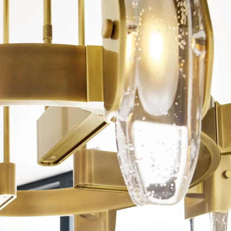 Dillon Led Round Chandelier 15"-Fullstarlighting