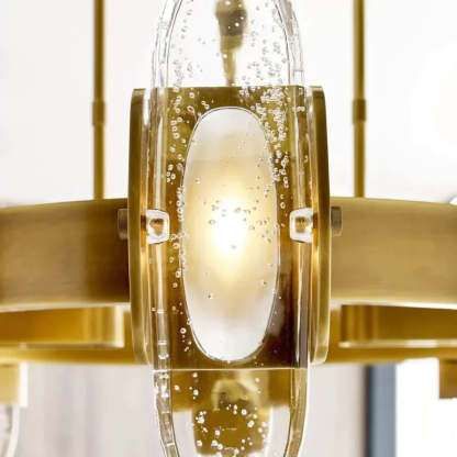 Dillon Led Round Chandelier 15"-Fullstarlighting