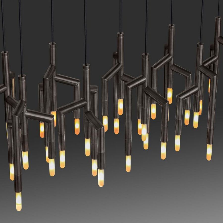 Diorich Linear Chandelier-Fullstarlighting
